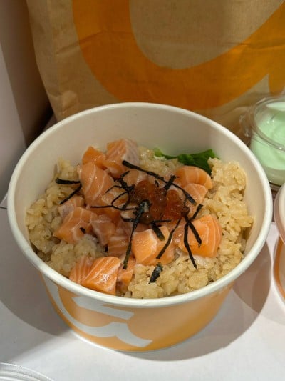 Salmon bowl Set