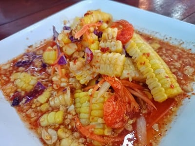 ตำข้าวโพด