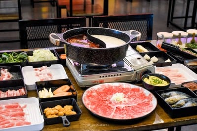 Sinsa Korean BBQ อร่อยสุดคุ้มบุฟเฟต์ชาบูเกาหลี พุทธมณฑลสาย 2