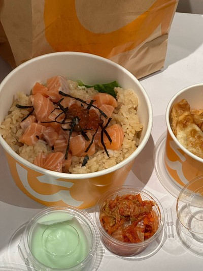 Salmon bowl Set