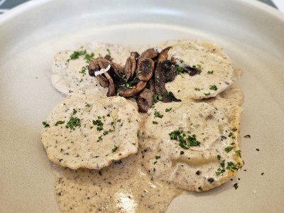 Truffle ravioli