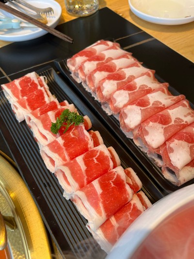 สันคอหมูสไลด์