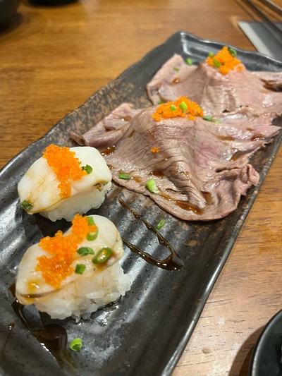 ซูชิหอยเชลล์