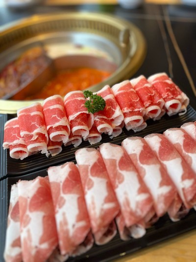 สันคอหมูสไลด์