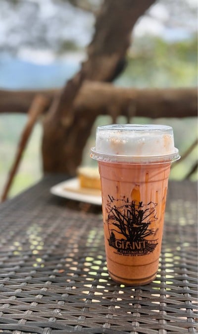🫖 Iced Thai Tea. (Price 110 Baht.)