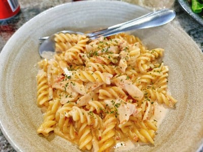 Fusilli Pink Sauce