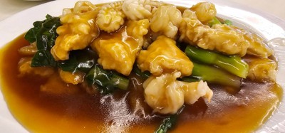 ก๋วยเตี๋ยวราดหน้าทะเล