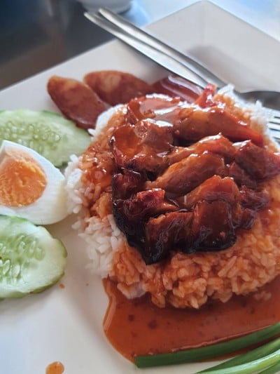 ข้าวหมูแดง (ธรรมดา)