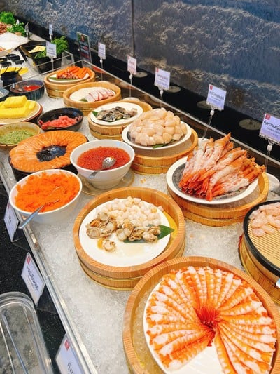 NAMA Japanese and seafood buffet Centara Grand Central World ชั้น 24