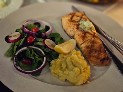 Salmon Grilled Steak