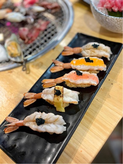 🍣 ซูชิกุ้งหวาน.