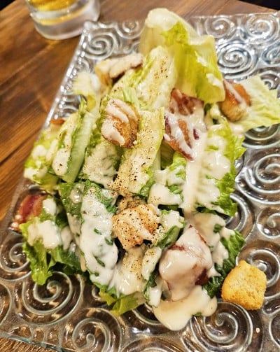 Aburi Caesar Salad