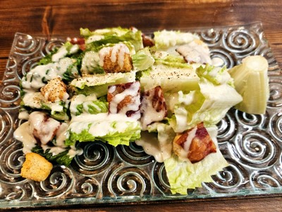 Aburi Caesar Salad