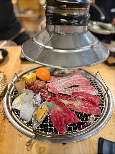 🥩 Hi-De Yakiniku Giga. (Price 699+ Baht.)
