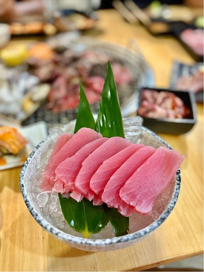 🐟 ทูน่าซาชิมิ.