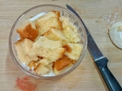 วิธีทำ 🍓 Strawberry butter cake parfait 🧈