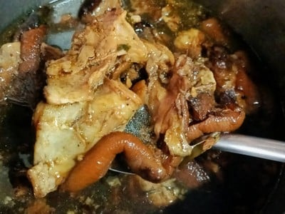 วิธีทำ ขาหมูพะโล้ / ข้าวขาหมู / คากิ / ขาหมู