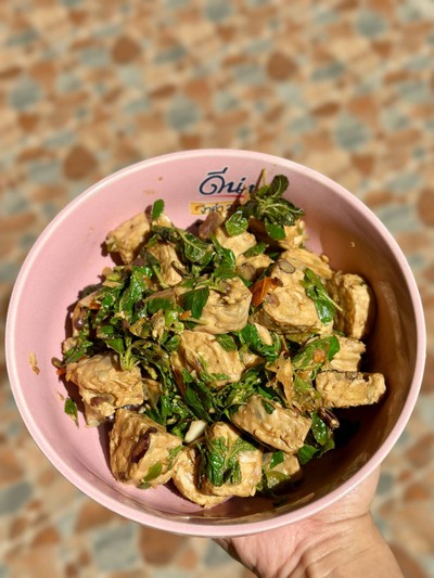 วิธีทำ ผัดกะเพราเทมเป้(สูตรคลีน... มั้ง)