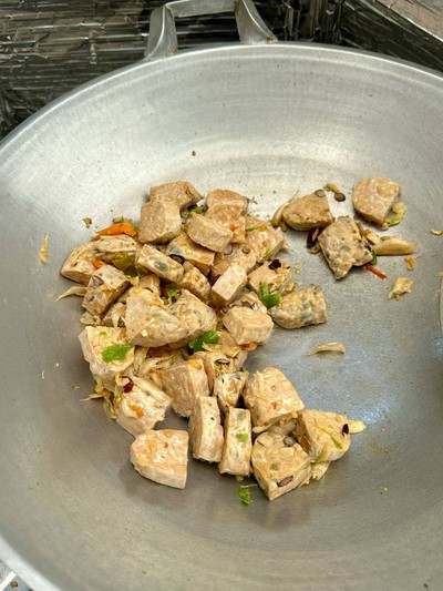 วิธีทำ ผัดกะเพราเทมเป้(สูตรคลีน... มั้ง)