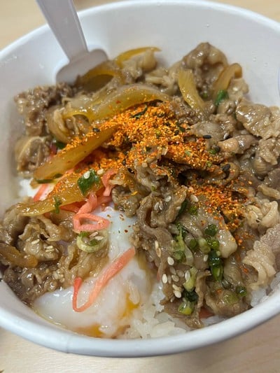 Set Beef Yakiniku ไข่ออนเซ็น