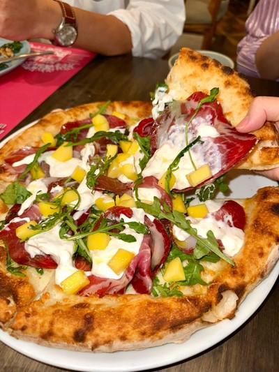 Pizza Capocollo E Mango