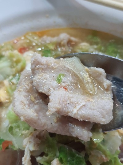 สุกี้ทะเล+หมู