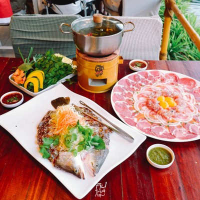 "เสือจิ้มจุ่ม" ร้านอาหารอีสานสุดแซ่บ บรรยากาศดี ย่านรามคำแหง