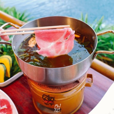 "เสือจิ้มจุ่ม" ร้านอาหารอีสานสุดแซ่บ บรรยากาศดี ย่านรามคำแหง