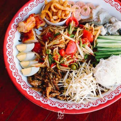 "เสือจิ้มจุ่ม" ร้านอาหารอีสานสุดแซ่บ บรรยากาศดี ย่านรามคำแหง