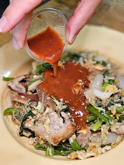 สุกี้แห้งหมู