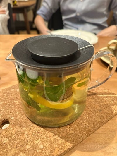 Opera green tea