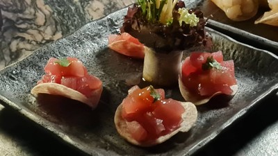 Miso Chipa With Tuna