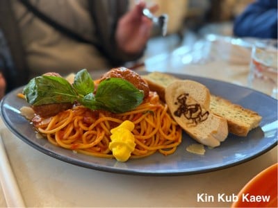 Spaghetti and Wagyu Meetball