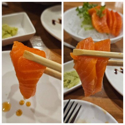 แซลมอนซาซิมิ