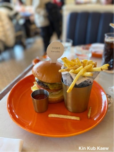 Chef Donald Duck Wagyu Beef Burger