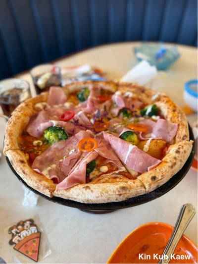 Festival Ham and Pepperoni Pizza