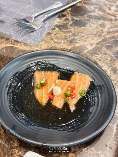 แซลมอนดองซีอิ๊ว