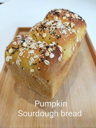 Pumpkin Sourdough Bread