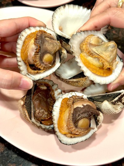 หอยแครงลวก