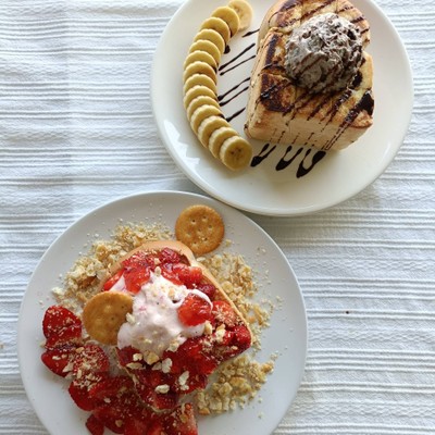 วิธีทำ Toast ฮันนี่โทส 2 รส วิธีทำ Toast ฮันนี่โทส 2 รส