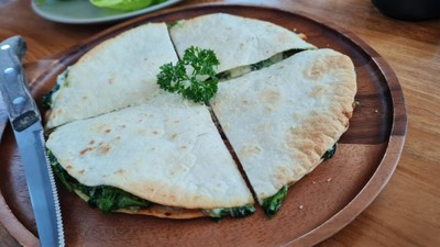 Spinach Quesadilla