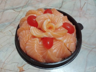 เค้กแซลมอน