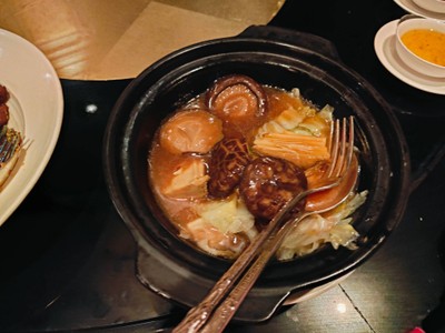 ผักและเป๋าฮื้อ