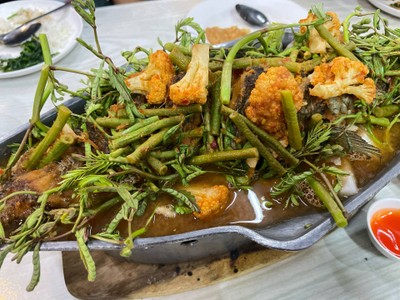 แกงส้มปลาช่อนแป๊ะซะ