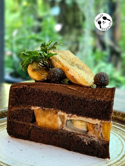 Banana Choc Cake