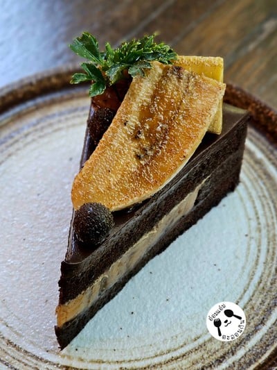 Banana Choc Cake