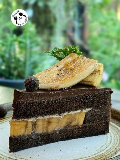 Banana Choc Cake