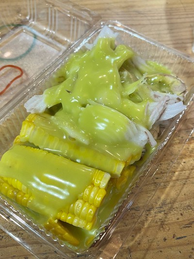 กล้วยปิ้งข้าวโพดต้มมะพร้าวอ่อน