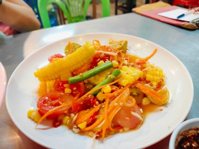 ตำข้าวโพด