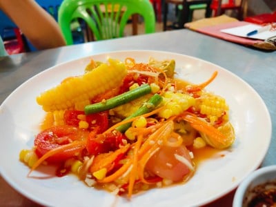 ตำข้าวโพด